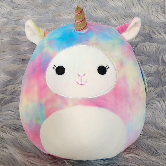 Kellytoy Other - Squishmallow 12” Lucinda The Llamacorn Tie Dye